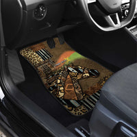 Personalized Burkina Faso Car Mats African Tribal Horse Patchwork Style - Wonder Print Shop