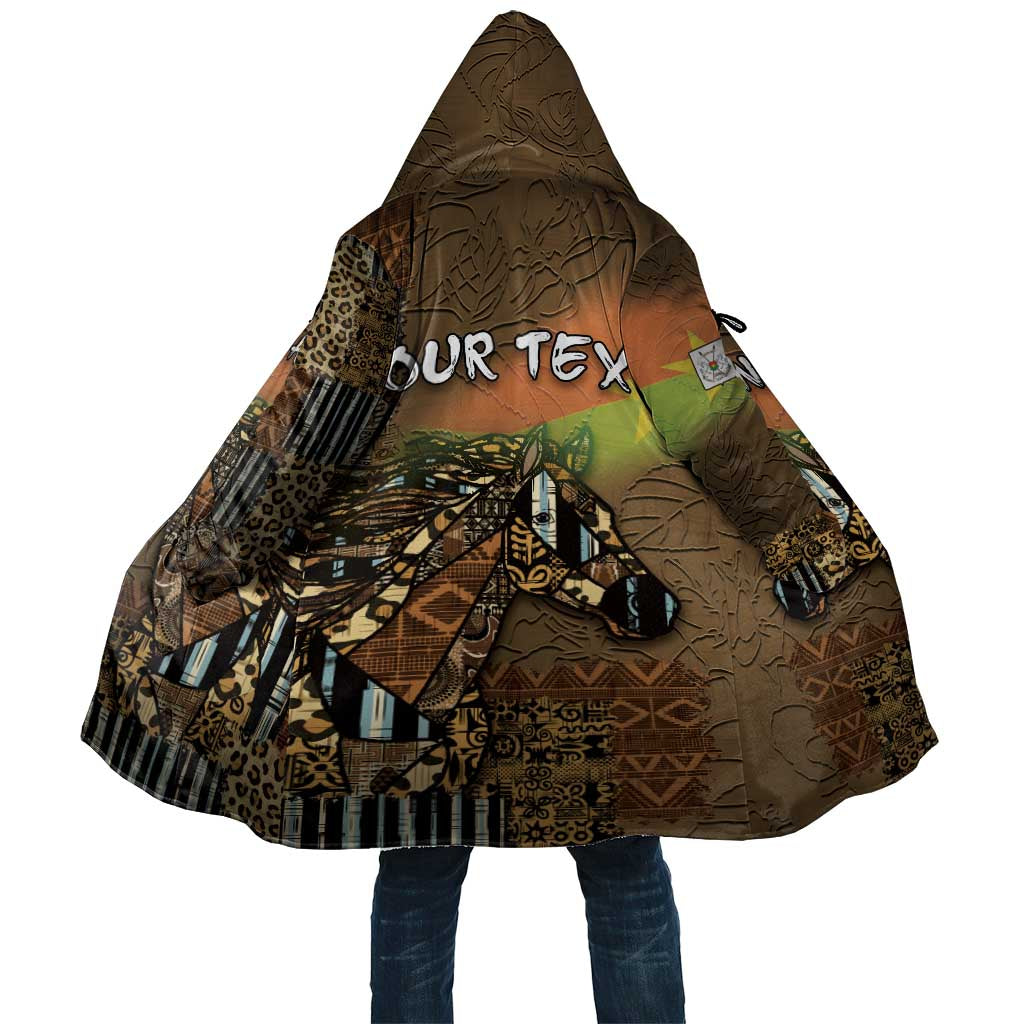 Personalized Burkina Faso Cloak African Tribal Horse Patchwork Style - Wonder Print Shop