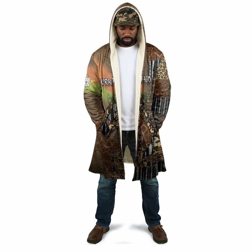Personalized Burkina Faso Cloak African Tribal Horse Patchwork Style - Wonder Print Shop