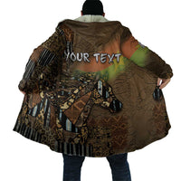 Personalized Burkina Faso Cloak African Tribal Horse Patchwork Style - Wonder Print Shop