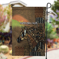 Burkina Faso Garden Flag African Tribal Horse Patchwork Style - Wonder Print Shop