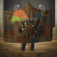 Burkina Faso Hooded Blanket African Tribal Horse Patchwork Style - Wonder Print Shop