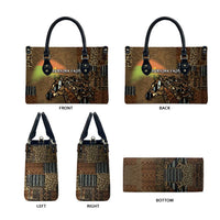 Burkina Faso Leather Bag African Tribal Horse Patchwork Style - Wonder Print Shop