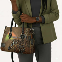 Burkina Faso Leather Bag African Tribal Horse Patchwork Style - Wonder Print Shop