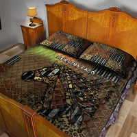 Burkina Faso Quilt Bed Set African Tribal Horse Patchwork Style - Wonder Print Shop
