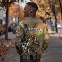 Personalized Burkina Faso Sweatshirt African Tribal Horse Patchwork Style - Wonder Print Shop