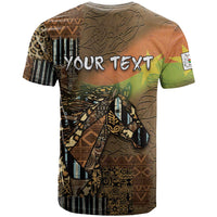 Personalized Burkina Faso T shirt African Tribal Horse Patchwork Style - Wonder Print Shop