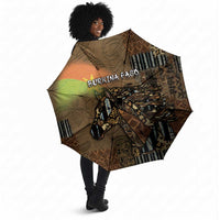 Burkina Faso Umbrella African Tribal Horse Patchwork Style - Wonder Print Shop