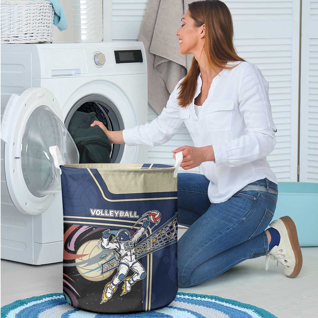 Volleyball Laundry Basket Astronaut Cosmic Spiker