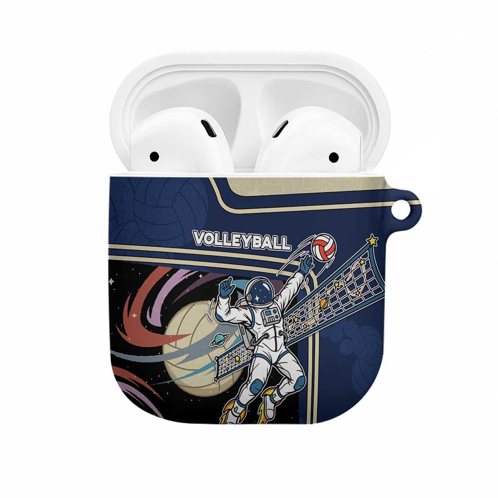 Volleyball AirPods Case Astronaut Cosmic Spiker