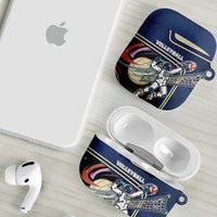 Volleyball AirPods Case Astronaut Cosmic Spiker