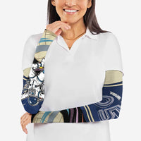 Custom Volleyball Arm Sleeves Astronaut Cosmic Spiker