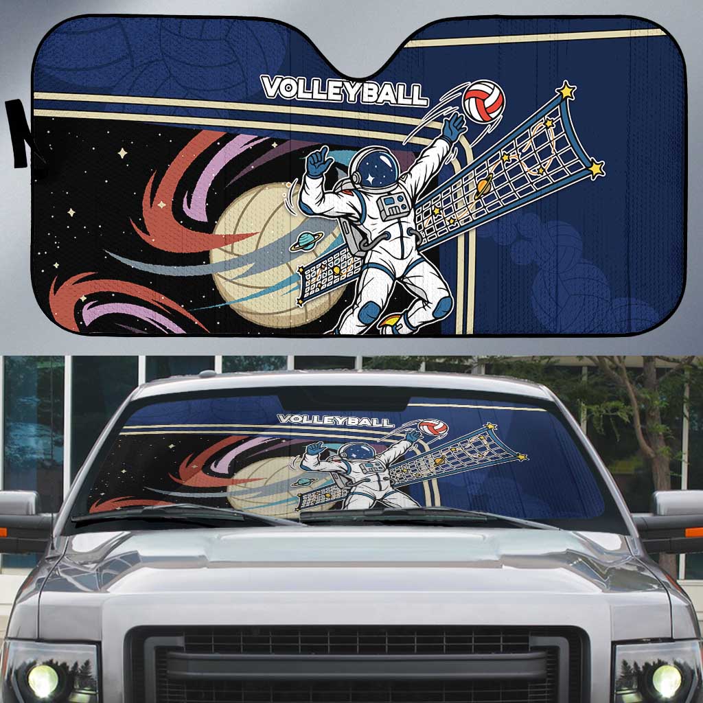 Volleyball Auto Sun Shade Astronaut Cosmic Spiker
