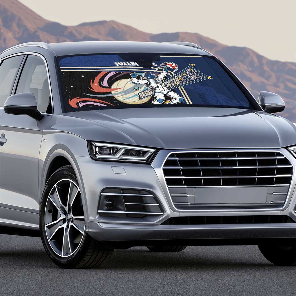 Volleyball Auto Sun Shade Astronaut Cosmic Spiker