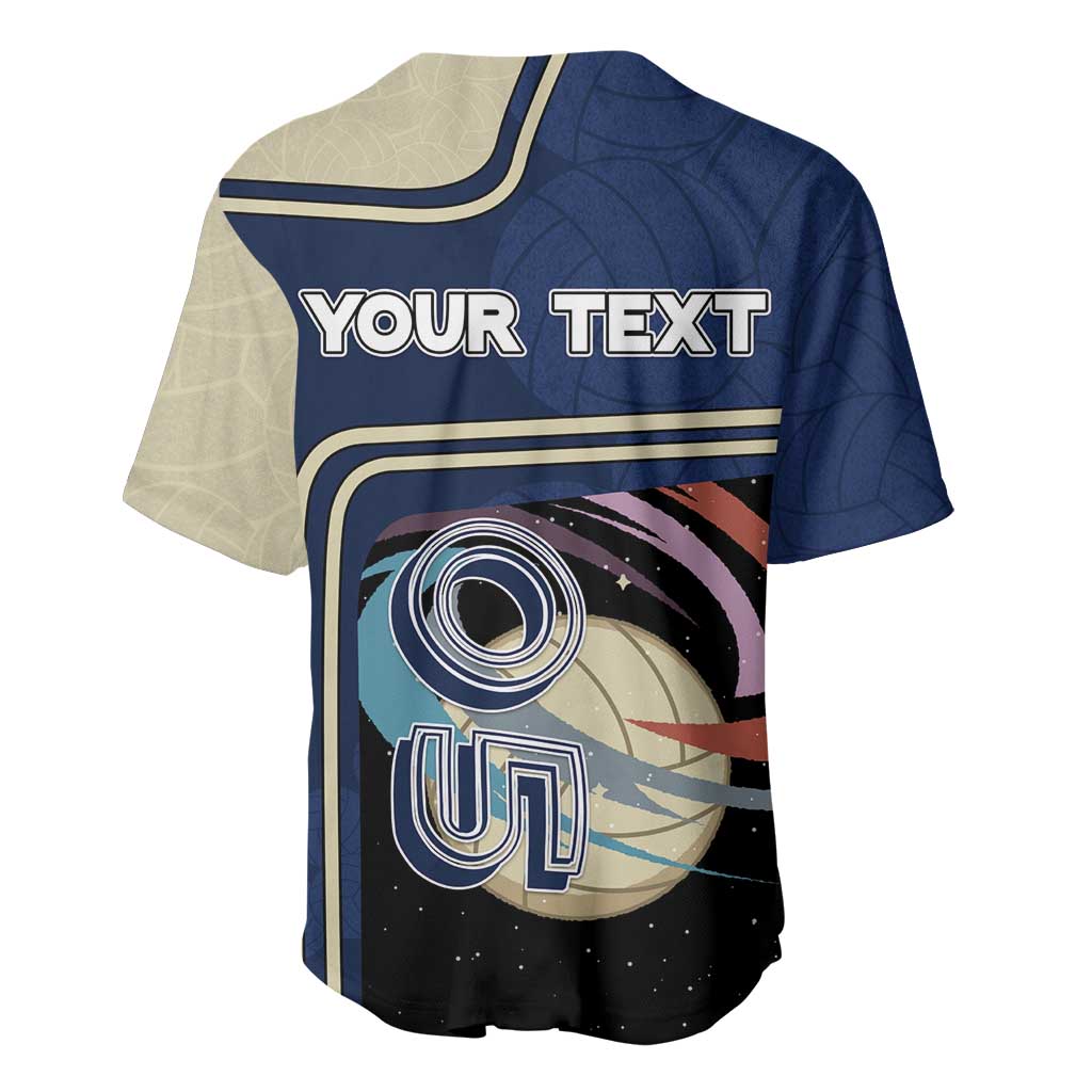 Custom Volleyball Baseball Jersey Astronaut Cosmic Spiker