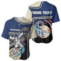 Custom Volleyball Baseball Jersey Astronaut Cosmic Spiker