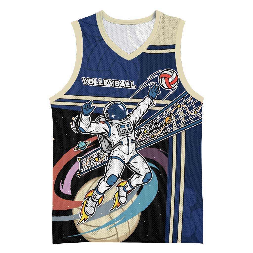 Custom Volleyball Basketball Jersey Astronaut Cosmic Spiker