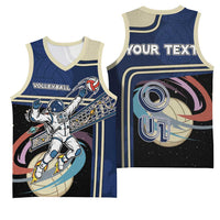 Custom Volleyball Basketball Jersey Astronaut Cosmic Spiker