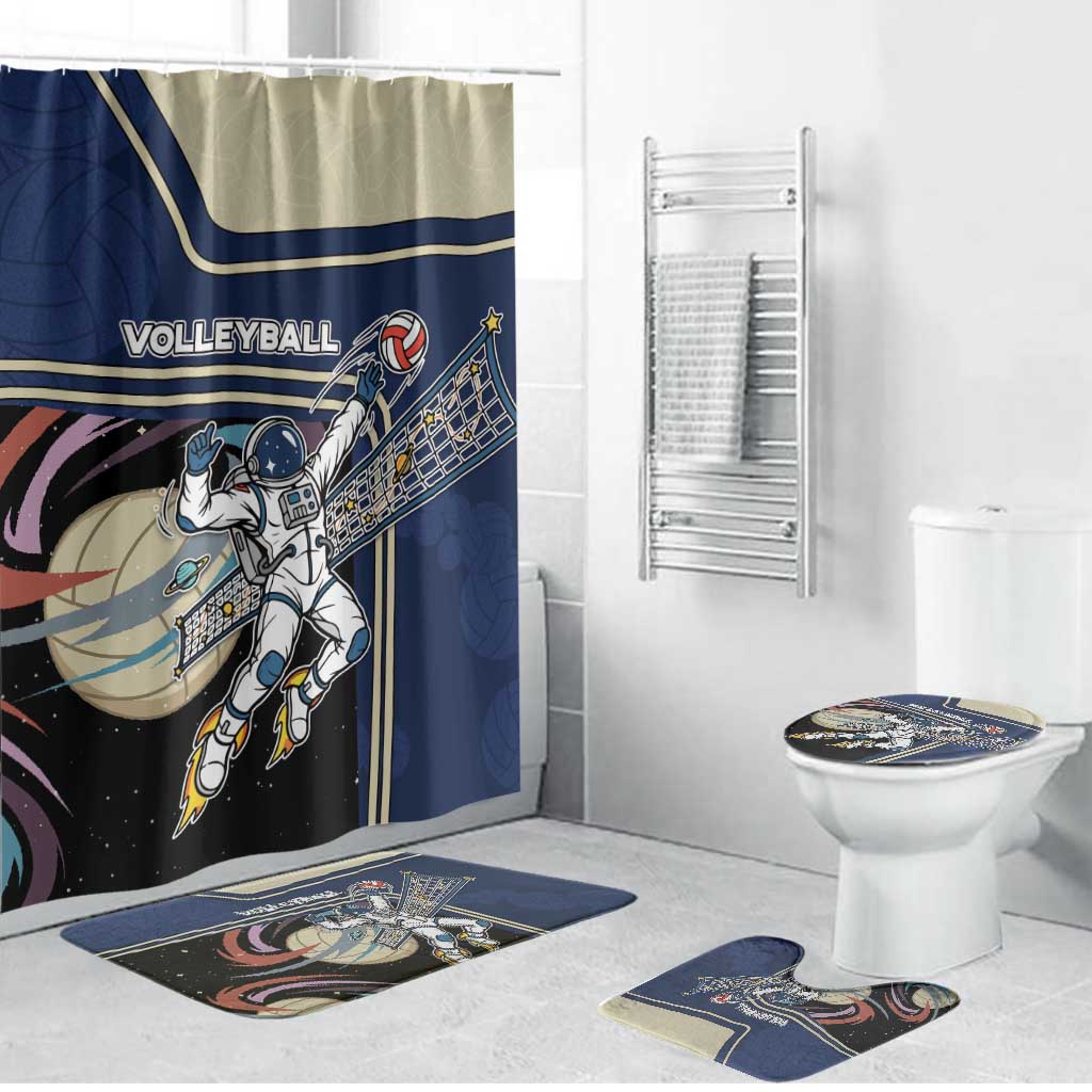 Volleyball Bathroom Set Astronaut Cosmic Spiker