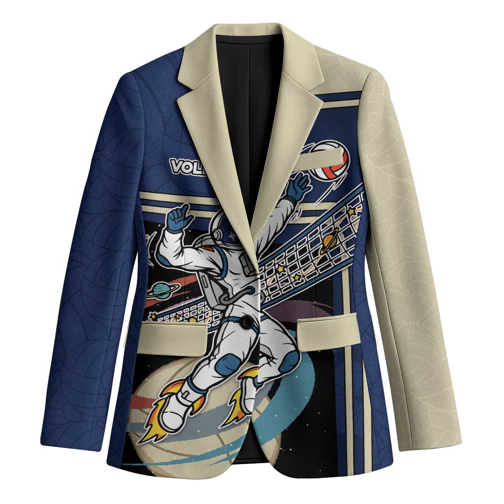 Custom Volleyball Blazer Astronaut Cosmic Spiker