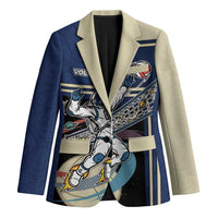 Custom Volleyball Blazer Astronaut Cosmic Spiker