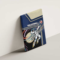 Volleyball Canvas Wall Art Astronaut Cosmic Spiker