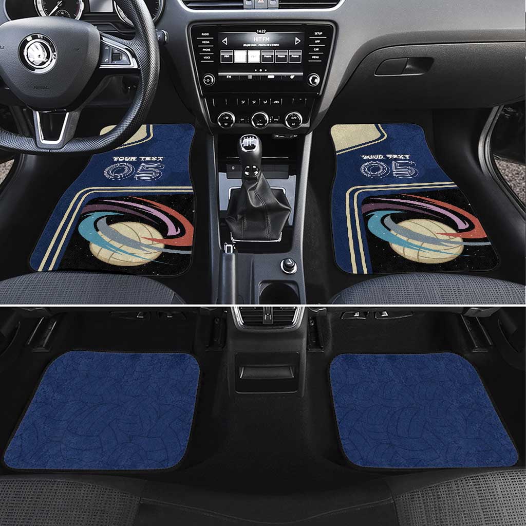 Custom Volleyball Car Mats Astronaut Cosmic Spiker