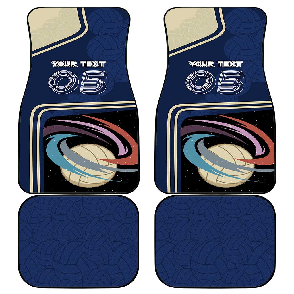 Custom Volleyball Car Mats Astronaut Cosmic Spiker
