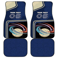 Custom Volleyball Car Mats Astronaut Cosmic Spiker