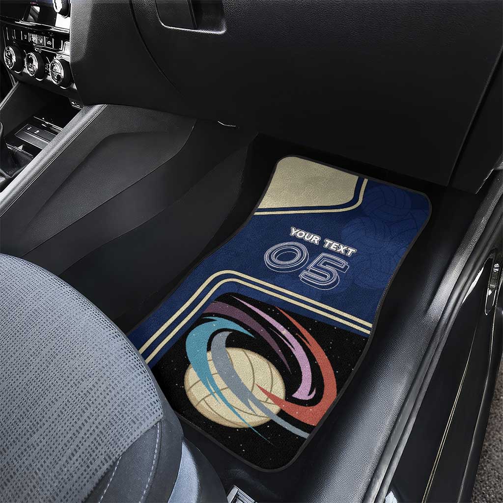 Custom Volleyball Car Mats Astronaut Cosmic Spiker