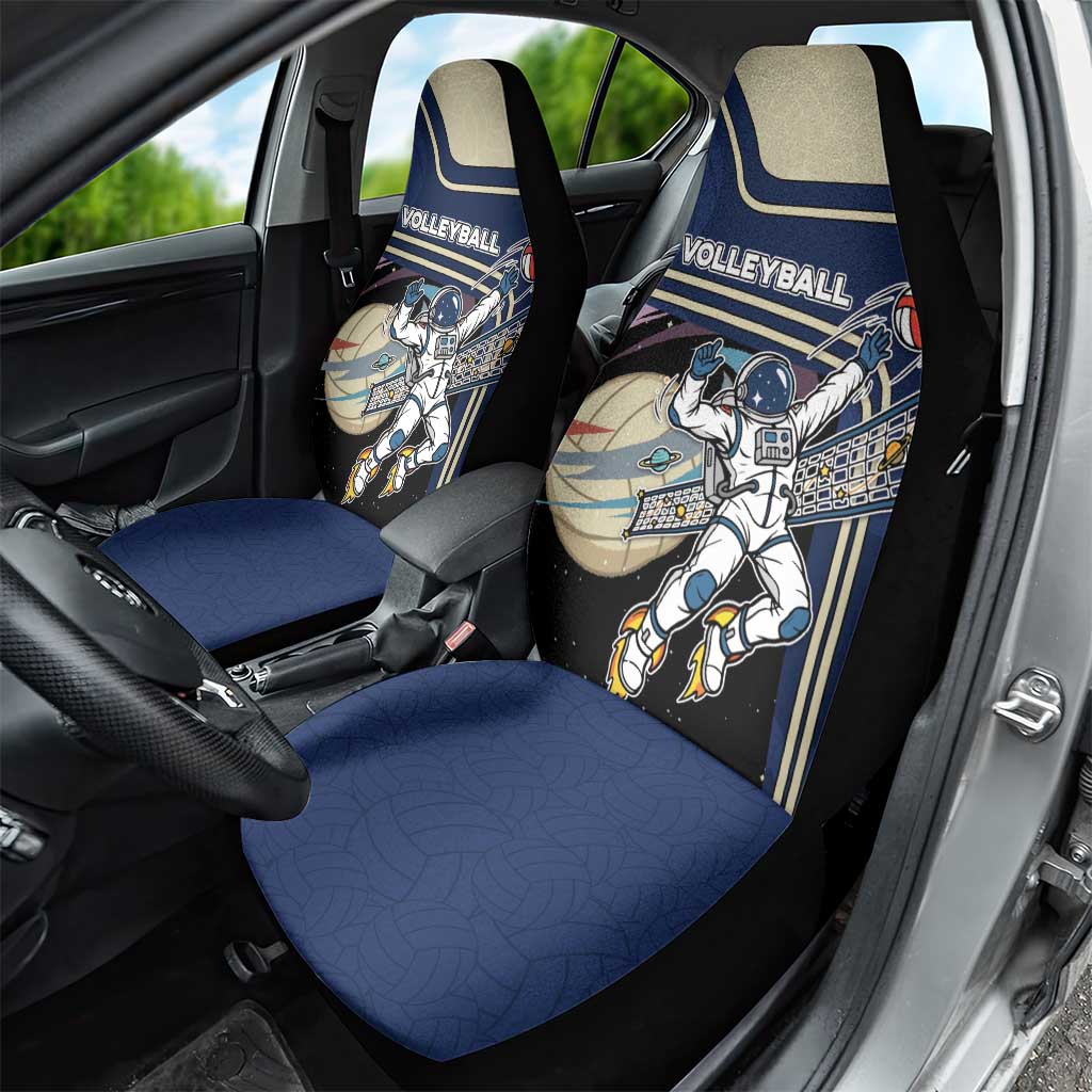 Volleyball Car Seat Cover Astronaut Cosmic Spiker