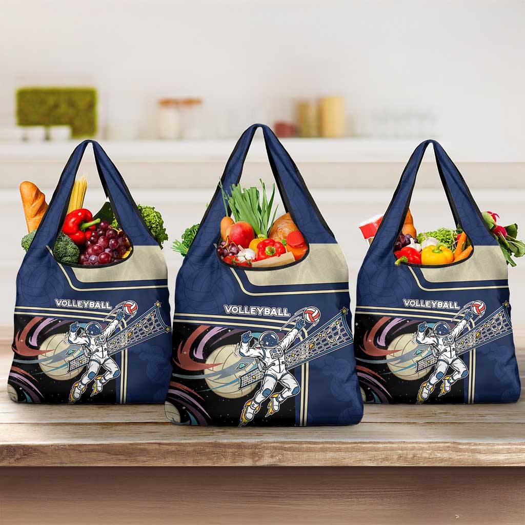Volleyball Grocery Bag Astronaut Cosmic Spiker