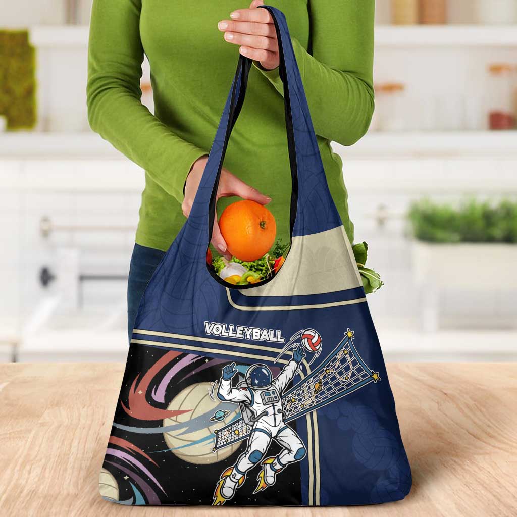 Volleyball Grocery Bag Astronaut Cosmic Spiker