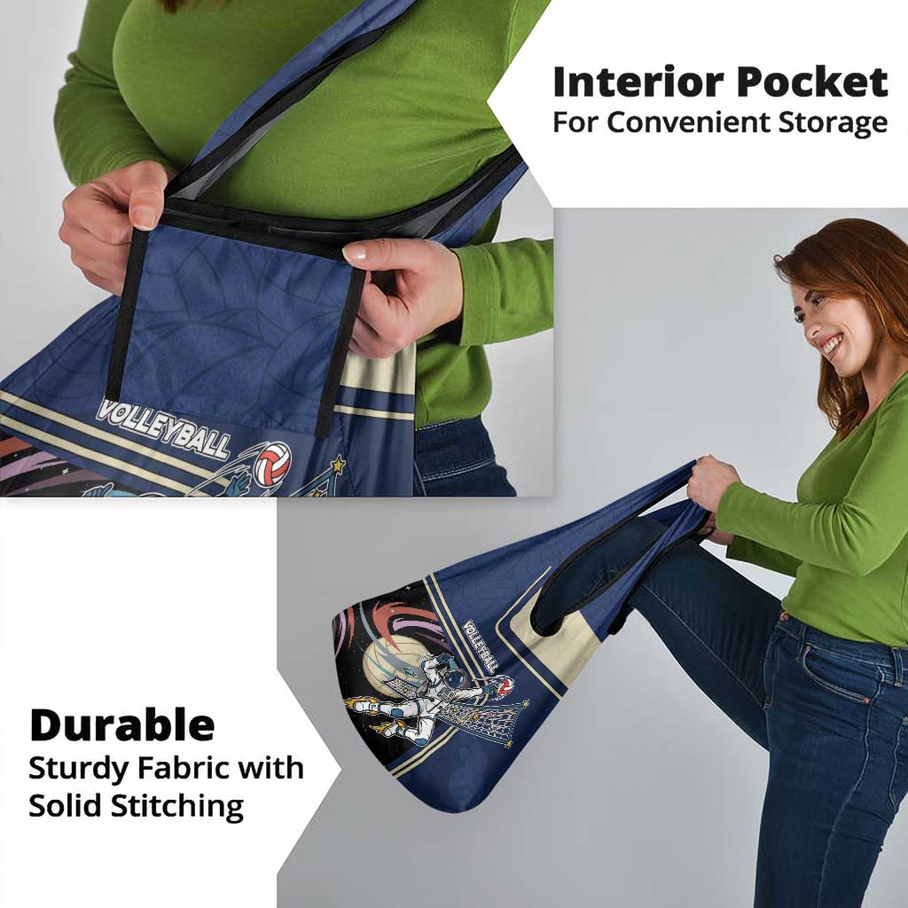 Volleyball Grocery Bag Astronaut Cosmic Spiker