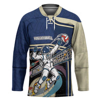 Custom Volleyball Hockey Jersey Astronaut Cosmic Spiker