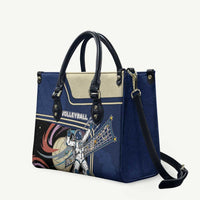 Volleyball Leather Bag Astronaut Cosmic Spiker