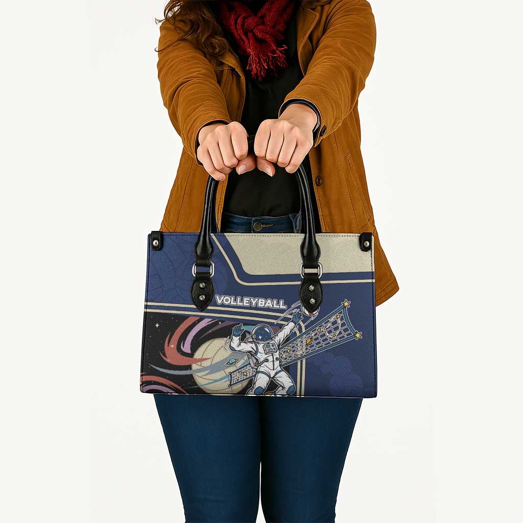 Volleyball Leather Bag Astronaut Cosmic Spiker