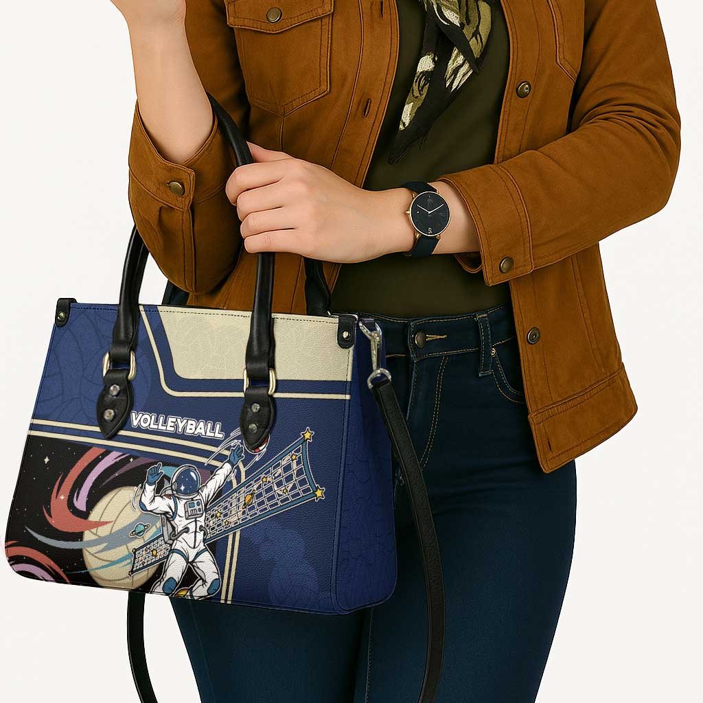 Volleyball Leather Bag Astronaut Cosmic Spiker