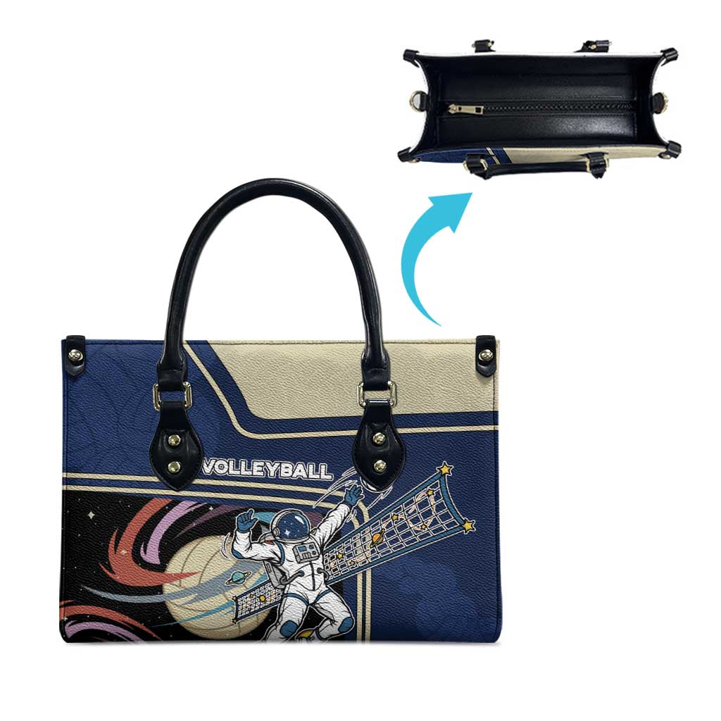 Volleyball Leather Bag Astronaut Cosmic Spiker