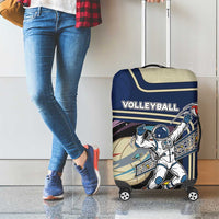 Volleyball Luggage Cover Astronaut Cosmic Spiker