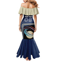 Custom Volleyball Mermaid Dress Astronaut Cosmic Spiker