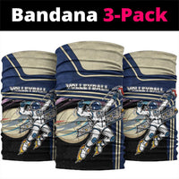 Volleyball Neck Gaiter Astronaut Cosmic Spiker