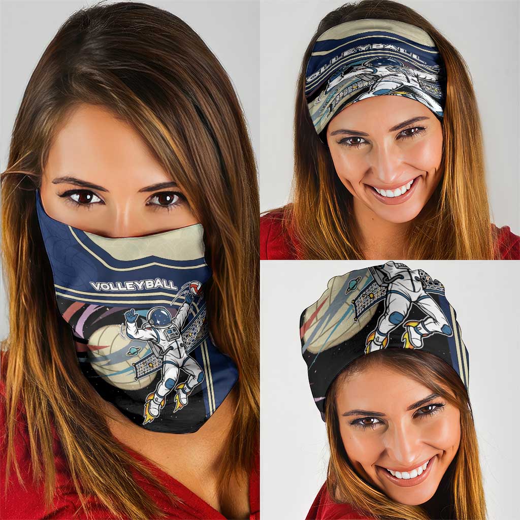 Volleyball Neck Gaiter Astronaut Cosmic Spiker
