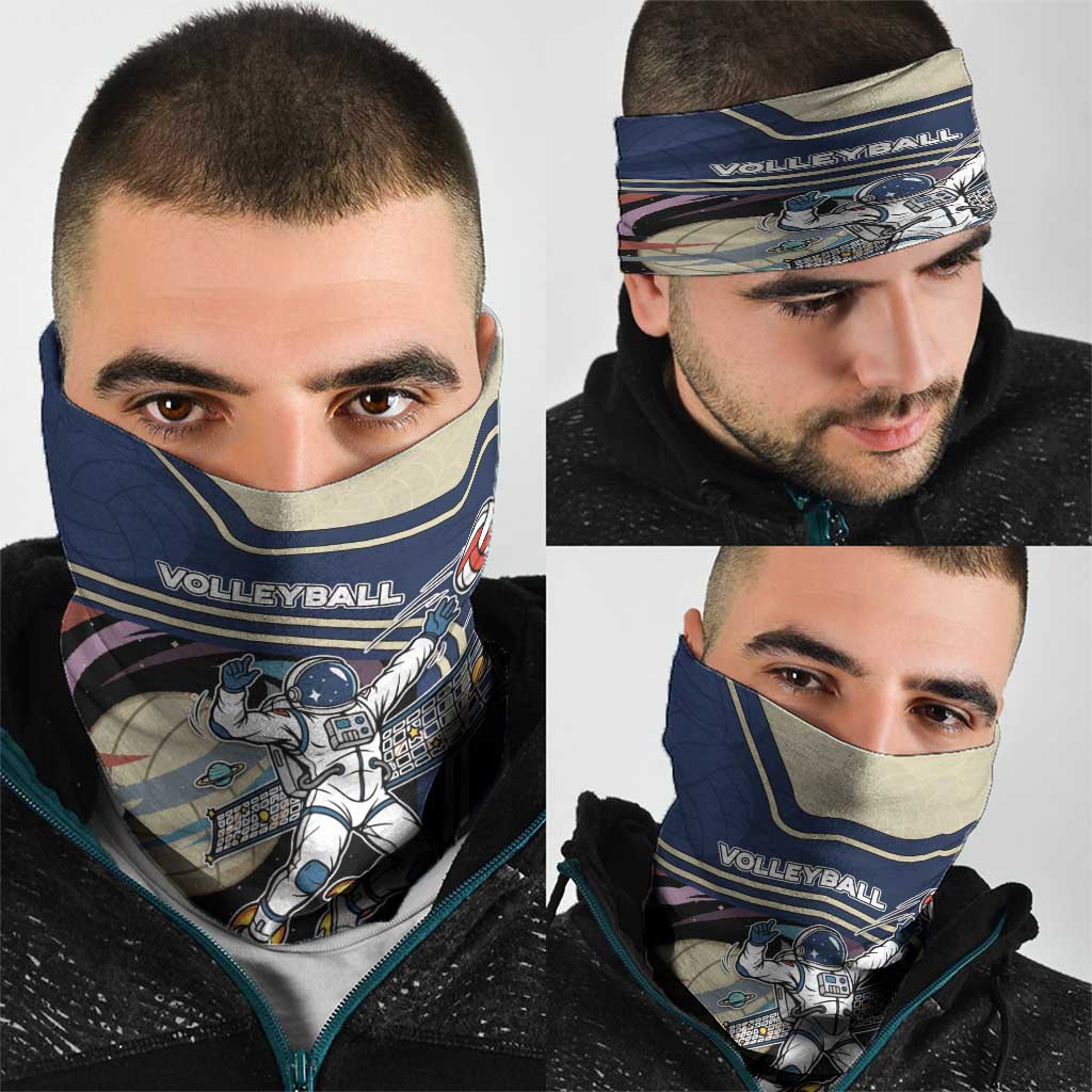 Volleyball Neck Gaiter Astronaut Cosmic Spiker