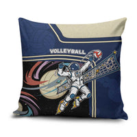 Volleyball Pillow Cover Astronaut Cosmic Spiker