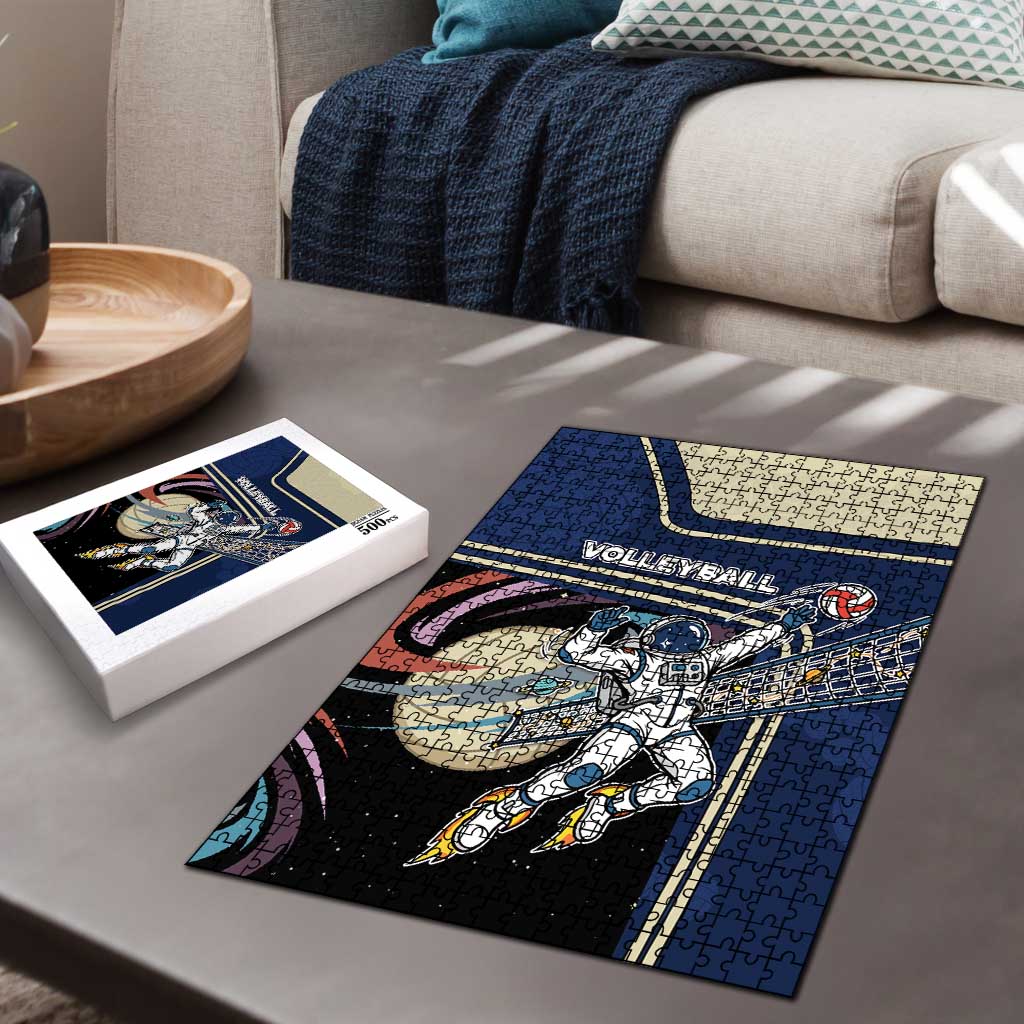 Volleyball Puzzle Astronaut Cosmic Spiker