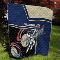Volleyball Quilt Astronaut Cosmic Spiker