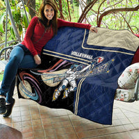 Volleyball Quilt Astronaut Cosmic Spiker