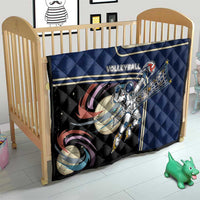 Volleyball Quilt Astronaut Cosmic Spiker