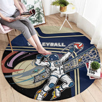 Volleyball Round Carpet Astronaut Cosmic Spiker